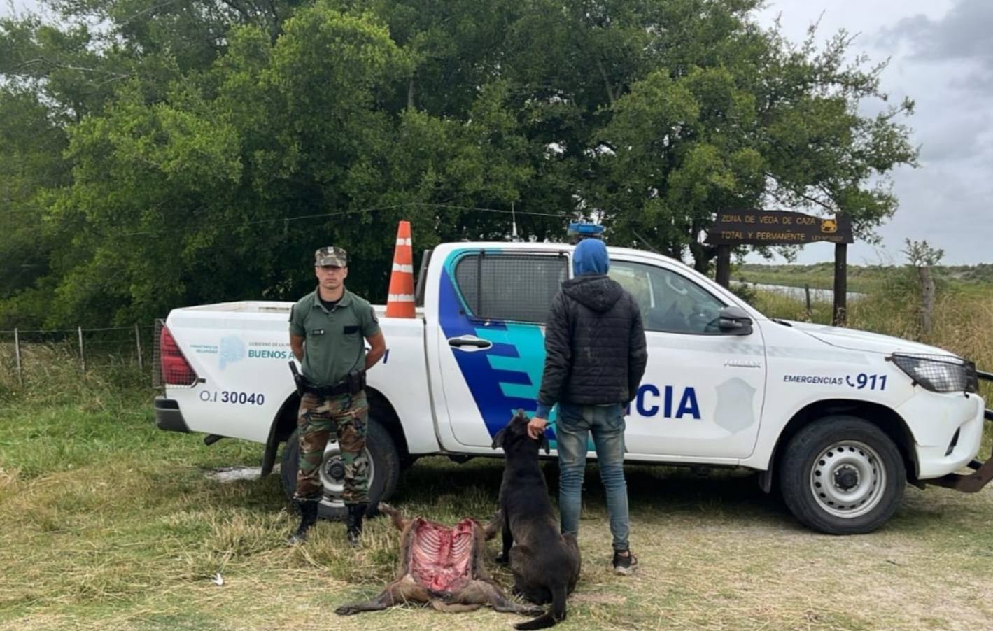 siete-aprehendidos-por-caza-furtiva-en-tordillo:-entre-ellos-un-dolorense