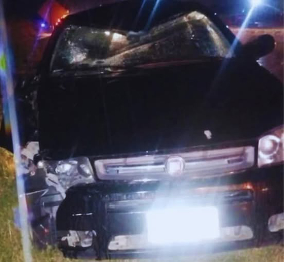 santa-teresita:-fuerte-accidente-al-chocar-contra-un-caballo