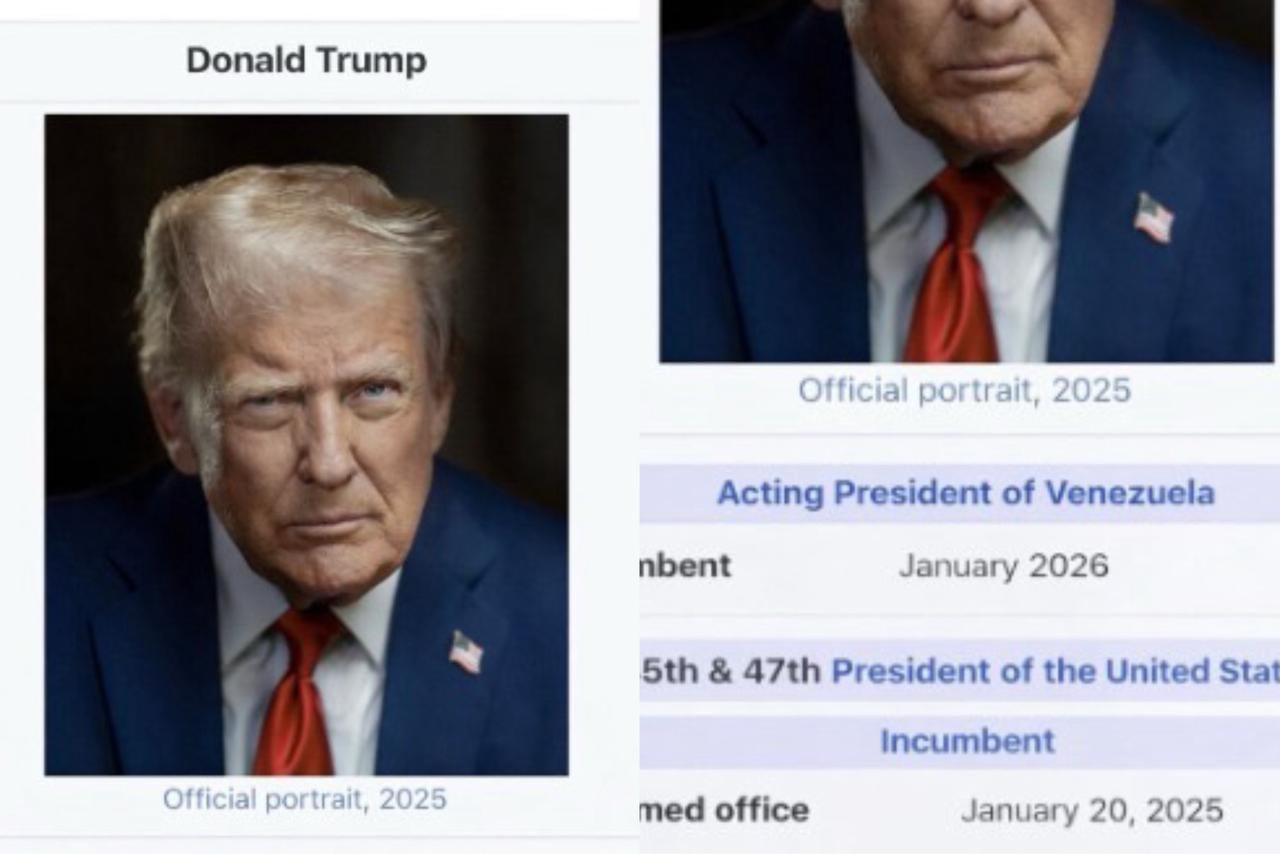 donald-trump-compartio-un-posteo-en-el-que-se-adjudico-ser-el-presidente-de-venezuela